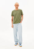 ARMEDANGELS Jaames brushed t-shirt fatigue green men
