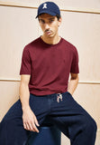 ARMEDANGELS Jaames t-shirt velvet red men