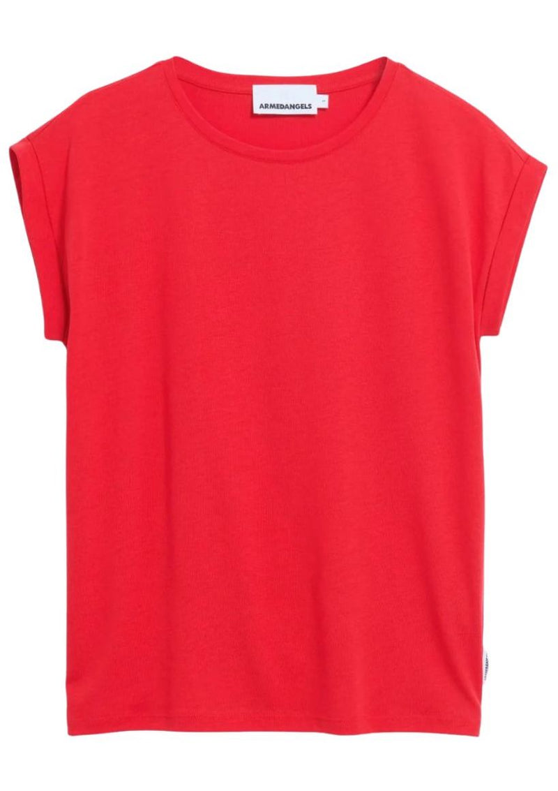ARMEDANGELS Jilaana top mars red women