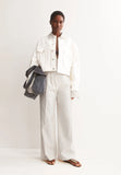 ARMEDANGELS Kaayua linen blend trousers undyed women