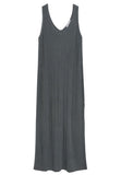ARMEDANGELS Linen blend knit dress space steel women