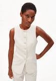 ARMEDANGELS Long linen blend vest undyed women