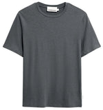 ARMEDANGELS Lualaa linen blend t-shirt space steel women