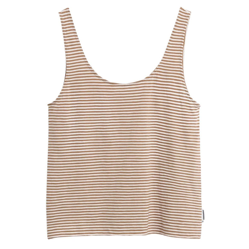 ARMEDANGELS Minaami lita top oatmilk cinnamon dust women