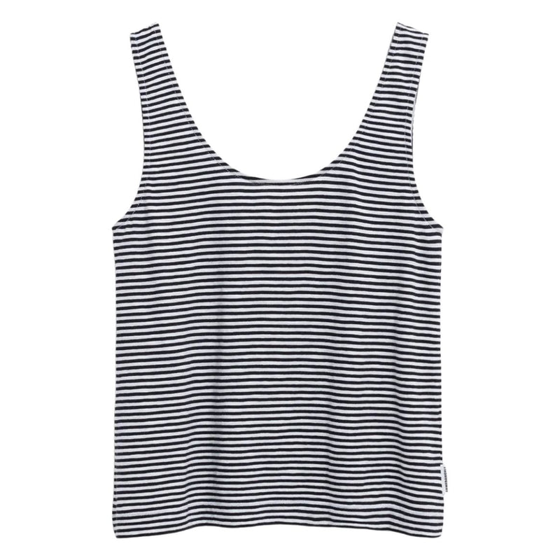 ARMEDANGELS Minaami lita top black oatmilk women