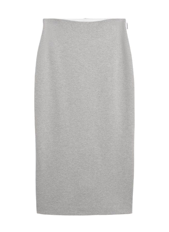 ARMEDANGELS Patinaa midi skirt silver melange women