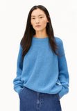 ARMEDANGELS Rib knit jumper skylight women
