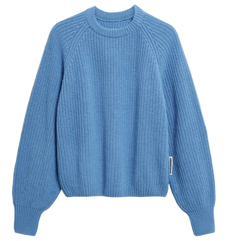ARMEDANGELS Rib knit jumper skylight women