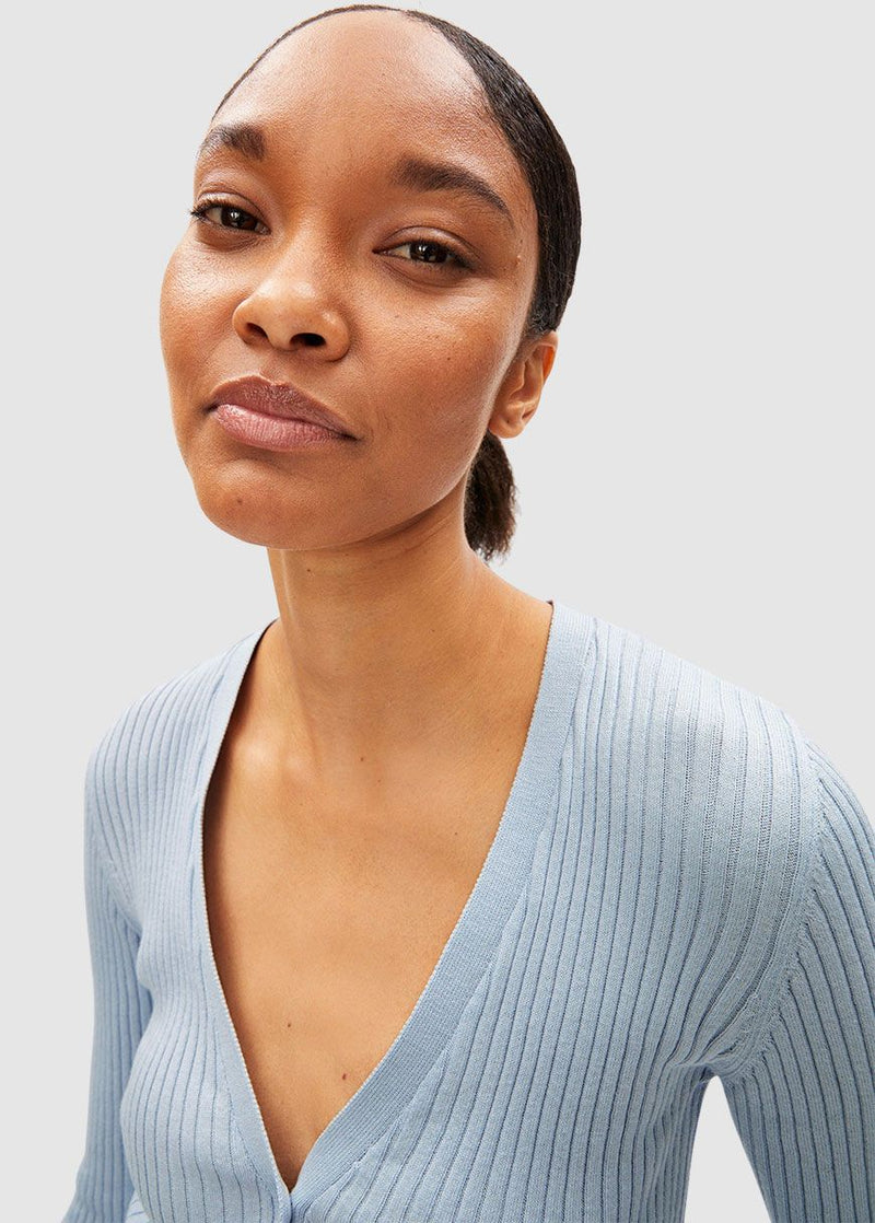 ARMEDANGELS Tinnaa cardigan morning sky women