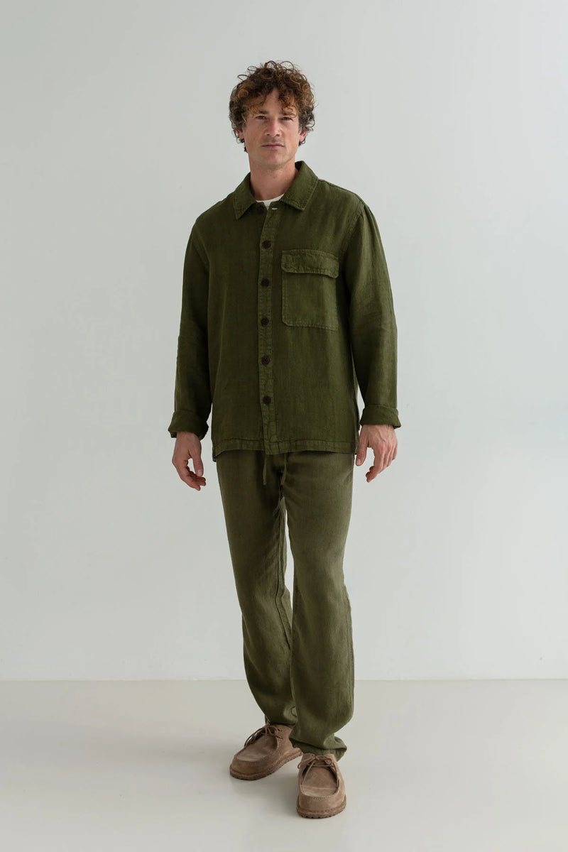 TWOTHIRDS Kotomo trousers codium green men