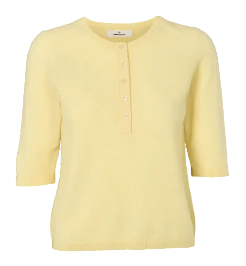 BASIC APPAREL Selem granddad tee BA203-01 878 sunlight women