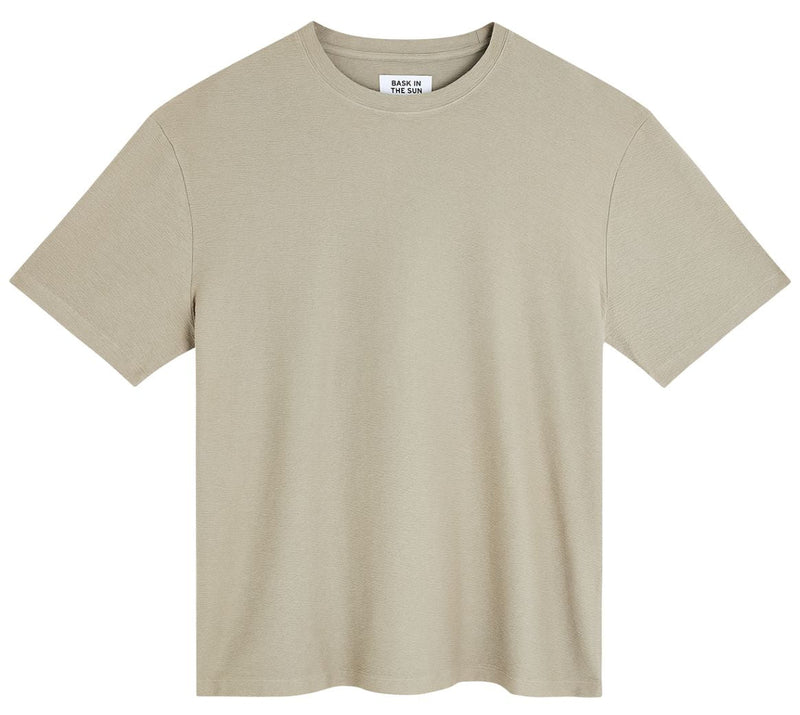 BASK IN THE SUN Enrique t-shirt almond men