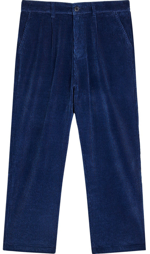 BASK IN THE SUN Maguro corduroy trousers indigo men