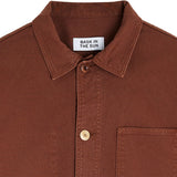 BASK IN THE SUN Sergi jacket brownie men