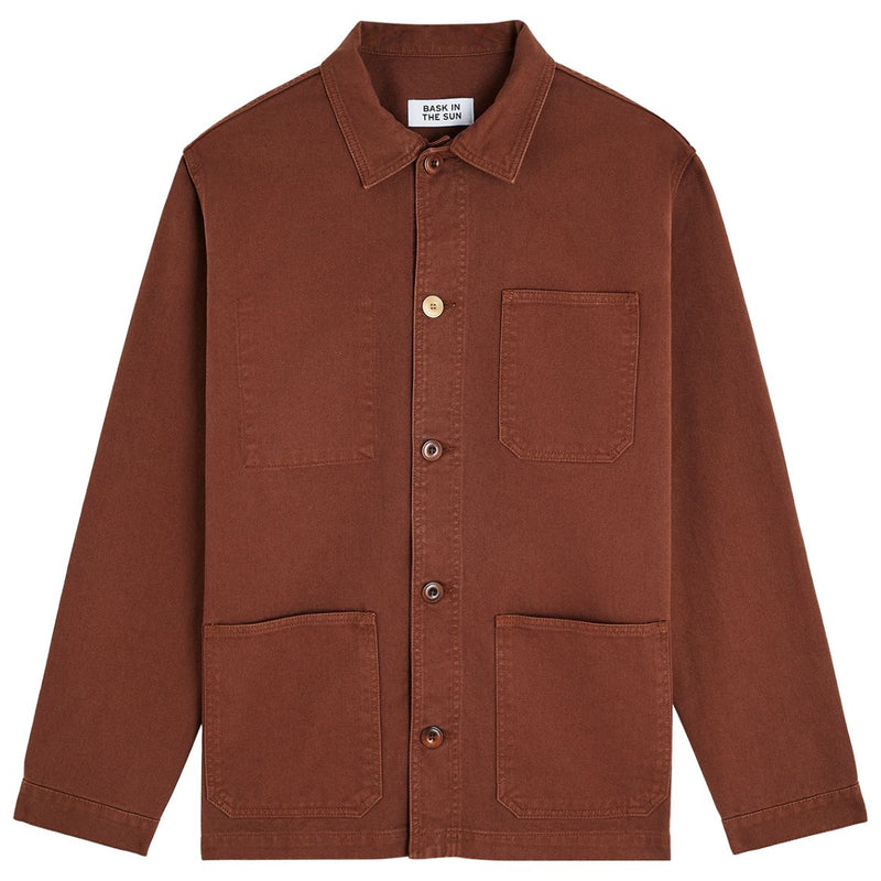 BASK IN THE SUN Sergi jacket brownie men