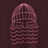 BASK IN THE SUN To the sea t-shirt wine men