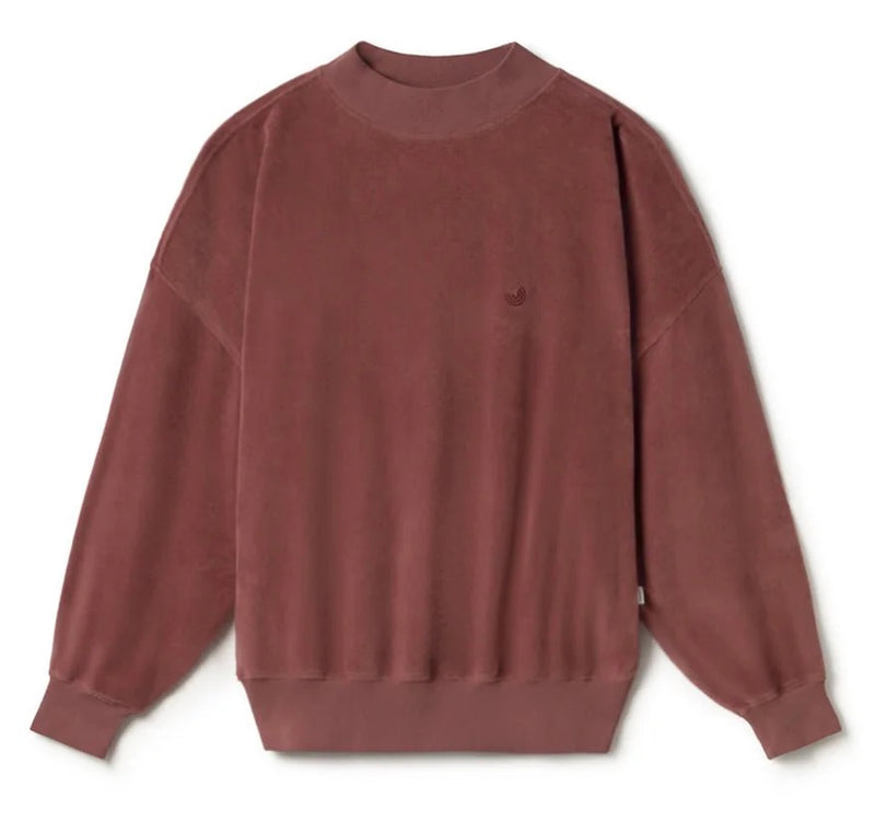 TWOTHIRDS Binz sweatshirt rose brown women