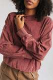 TWOTHIRDS Binz sweatshirt rose brown women