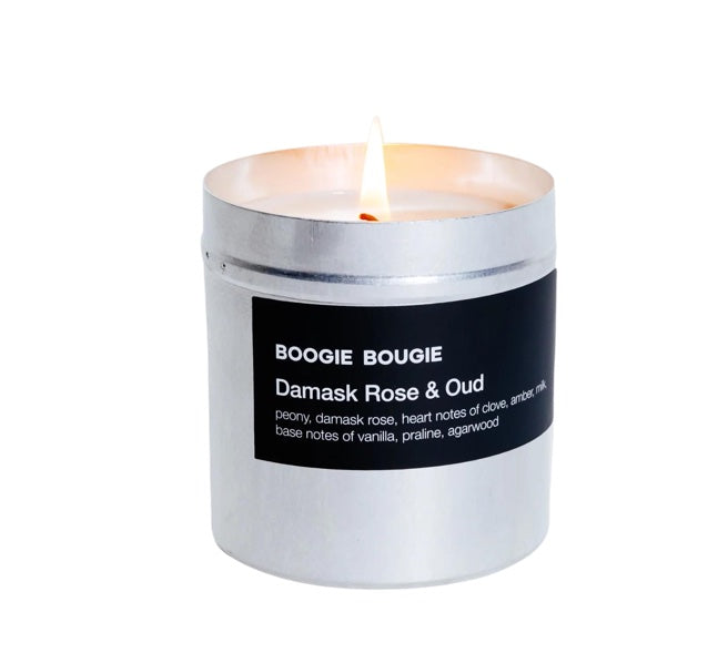 BOOGIE BOUGIE Damask rose & oud candle