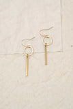 BRASSCAKE Mala hook earrings