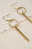 BRASSCAKE Mala hook earrings