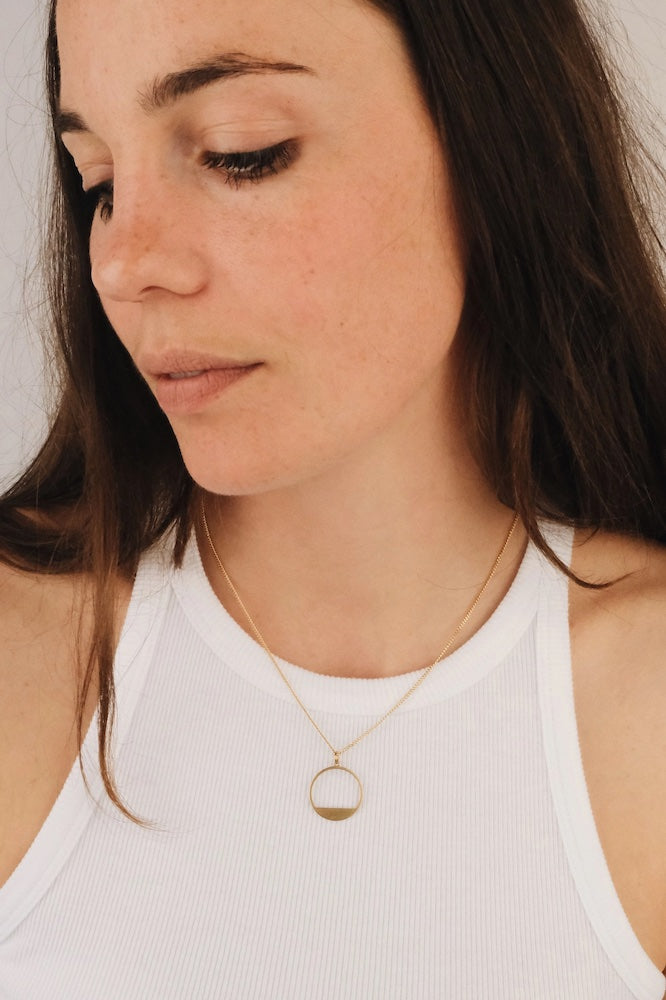 BRASSCAKE Sunset necklace