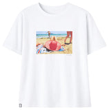 BRAVA This is Spain oversized t-shirt white women