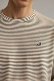 TWOTHIRDS Buddenhaggen longsleeve t-shirt light green stripes men