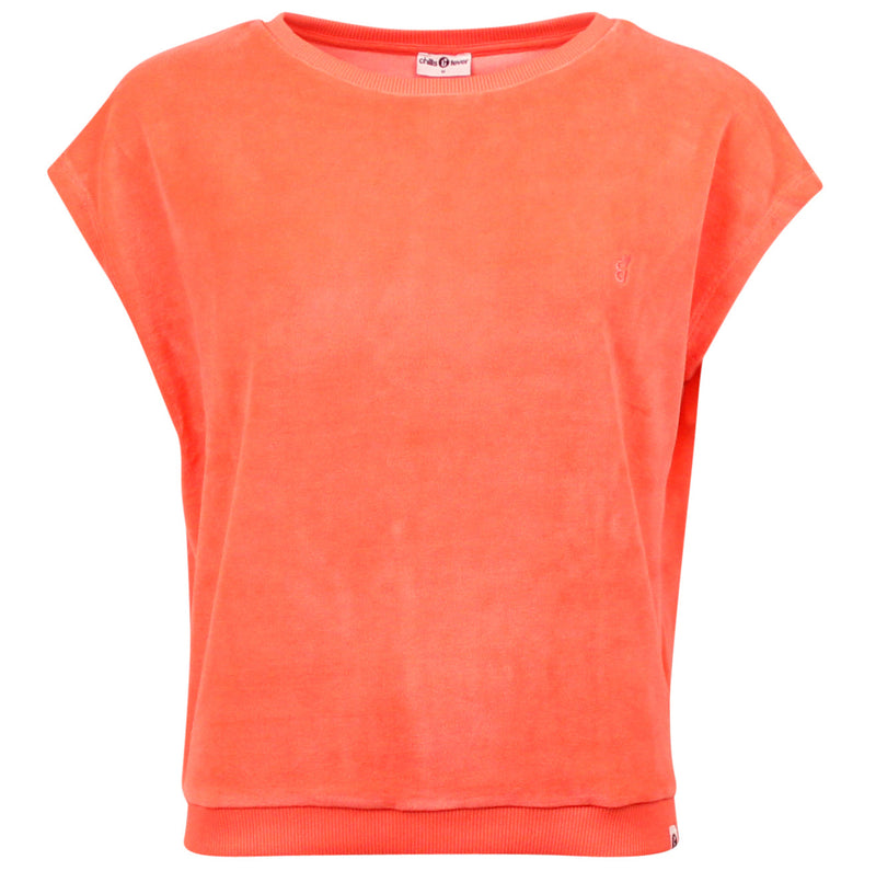 CHILLS & FEVER Fenna top living coral women