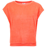 CHILLS & FEVER Fenna top living coral women