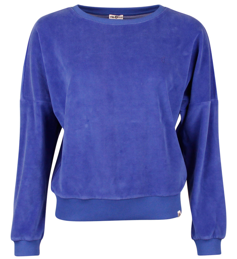 CHILLS & FEVER Lima sweater dazzling blue women