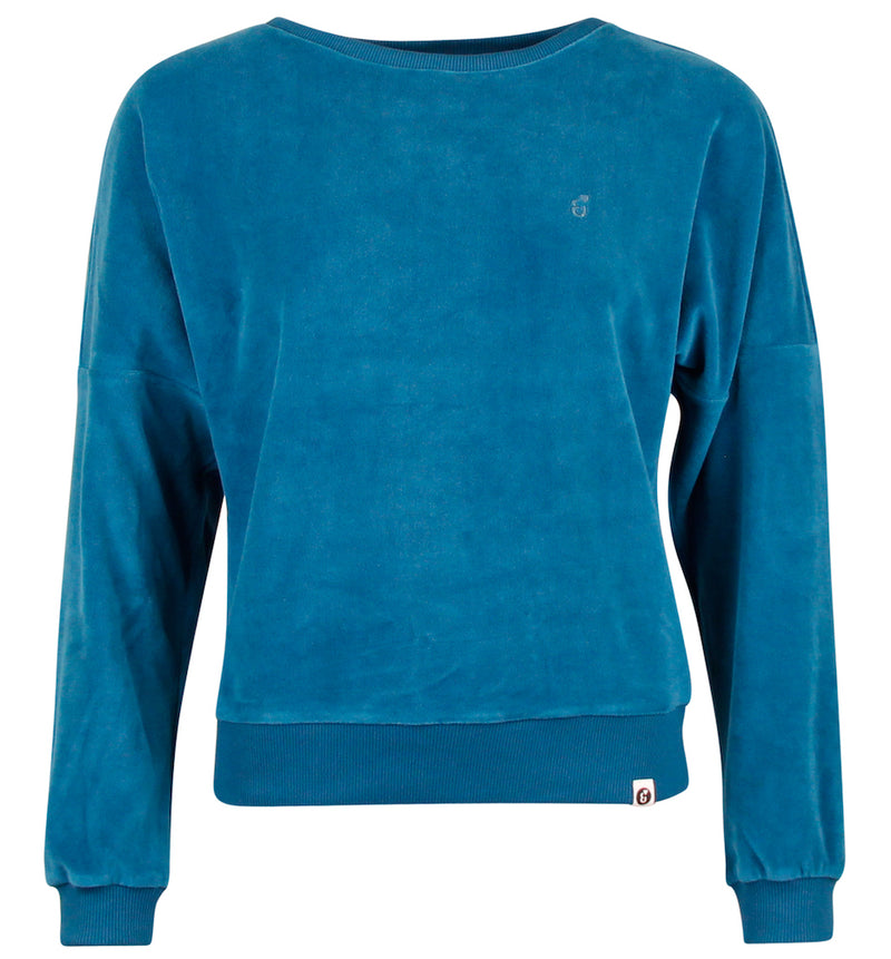 CHILLS & FEVER Lima sweater ink blue women
