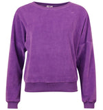 CHILLS & FEVER Lima sweater purple heart women