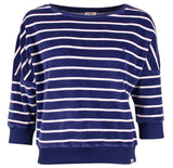 CHILLS & FEVER Sybille sweater stripes surf women