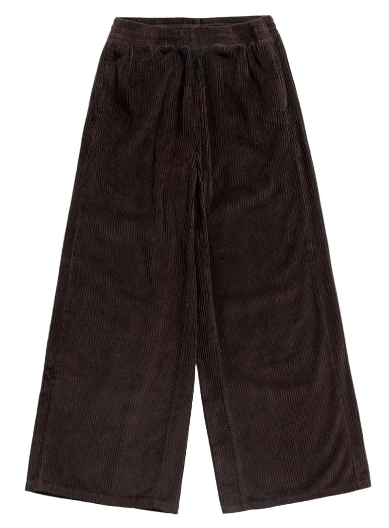 ROTHOLZ Corduroy Flared trousers chocolate women