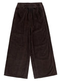 ROTHOLZ Corduroy Flared trousers chocolate women