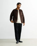 ROTHOLZ Casual corduroy shirt chocolate brown men