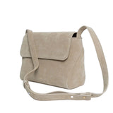 ANN KURZ The one crossbody bag suede caramelo women