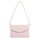 ANN KURZ Cute clutch suede rosa women
