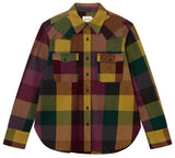 DEDICATED Arboga flannel shirt bold multicolour women