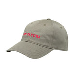 DEDICATED Slussen les fleurs soft cap olive green unisex