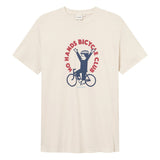 DEDICATED Stockholm no hands t-shirt oat white men
