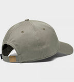 DEDICATED Slussen les fleurs soft cap olive green unisex