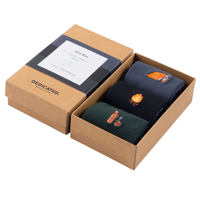 DEDICATED Gift box socks sigtuna hike 3-pack