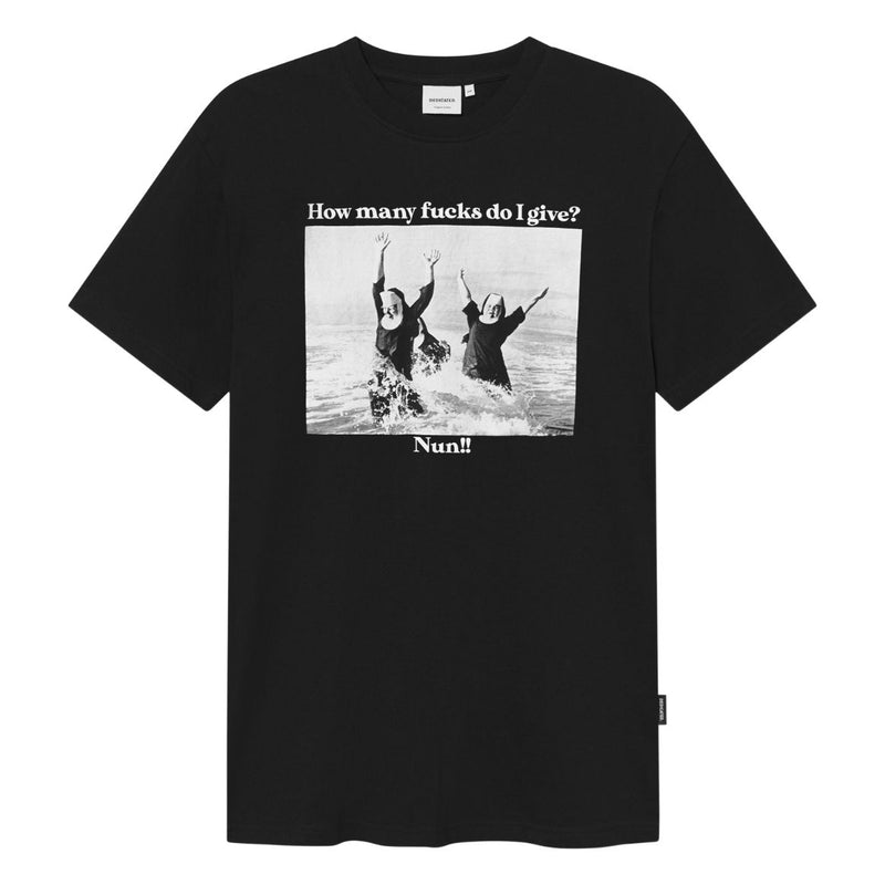 DEDICATED Stockholm nun given t-shirt black men