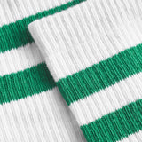 DEDICATED Ullevi sport socks stripes jelly green unisex