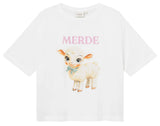 DEDICATED Vadstena lamb t-shirt white women