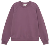 DEDICATED Ystad base sweatshirt berry purple women