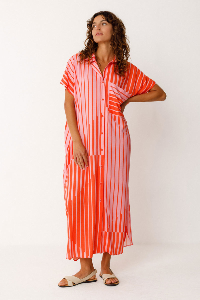 SKFK Delia dress stripes GR3 women