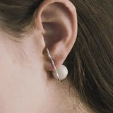 SEW A SONG Lila earrings gold plated